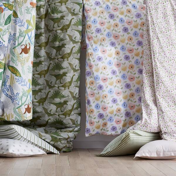 Hydrangea Floral Cotton Bedding Set By Joules in Green buy online from the  rug seller uk