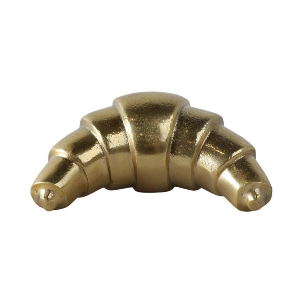 Gold 7 in. x 3 in. Metal Crescent Croissant Decorative Object price history on PriceWatchPro
