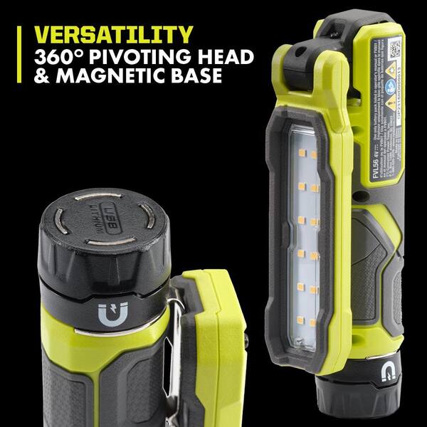 RYOBI USB Lithium Inspection Light Kit with 2.0 Ah Battery
