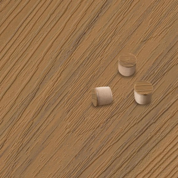 Altitude Highland Brown Composite Deck Board Hole Plugs (375-Piece)