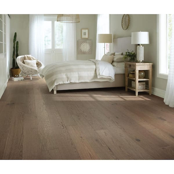Pavilion Oak Woods 11/32 in. Thickness x 2 in. Width x 78 in. Length T-Molding Hardwood Trim
