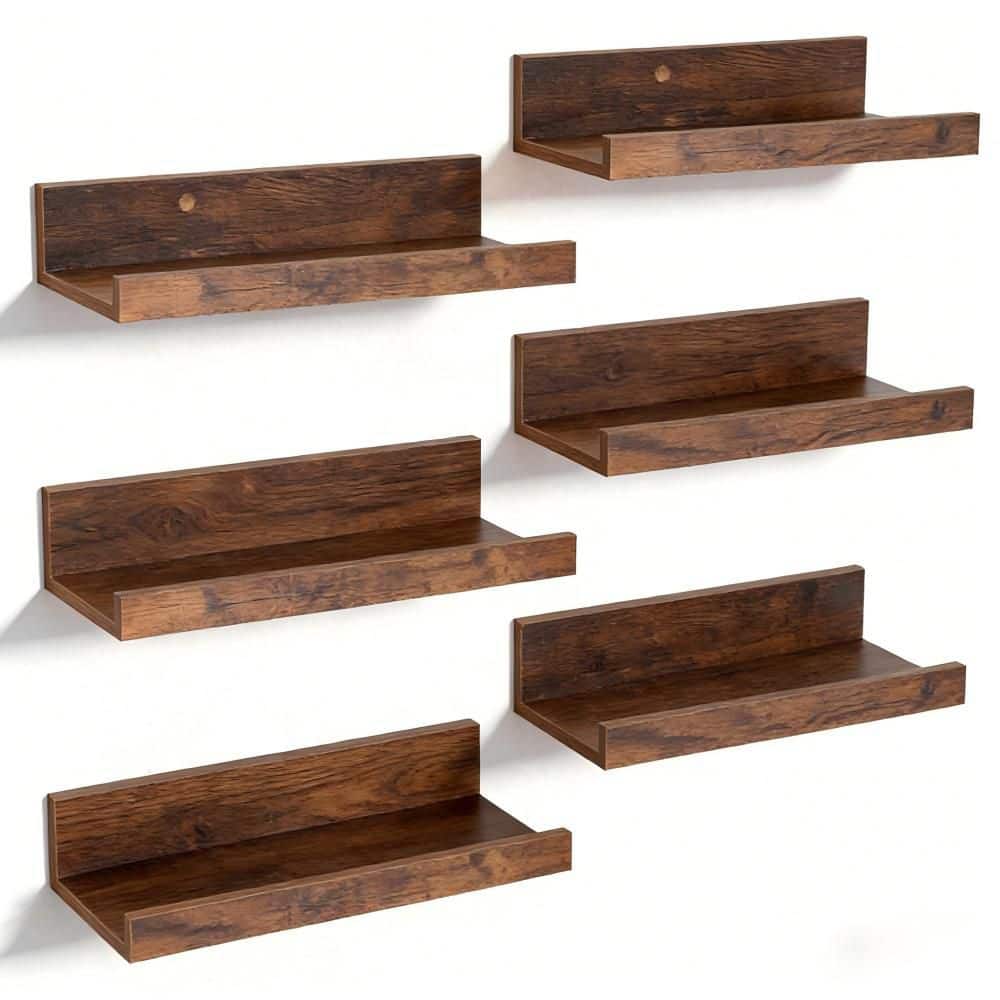 wood iron shelf 1150*1200*225〈ブラウン〉 brown-numhew-bathroom-shelves-