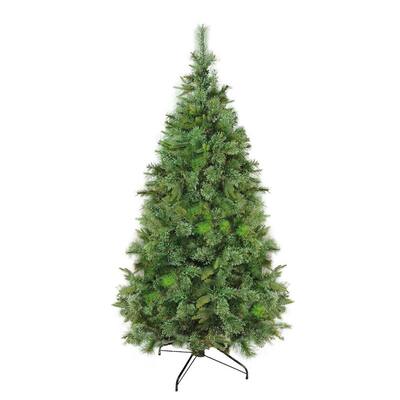 9 5 Ft Artificial Christmas Trees Christmas Trees The Home Depot