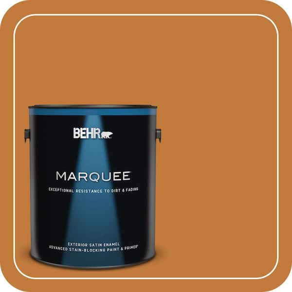 BEHR MARQUEE 1 gal. #230D-7 Cinnamon Brandy Satin Enamel Exterior