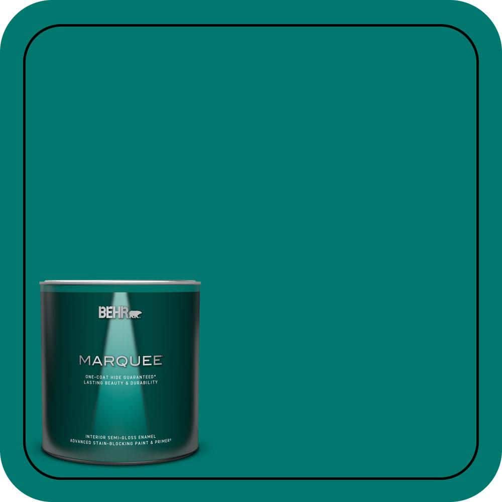 1 qt. #490B-7 Mermaid Harbor Semi-Gloss Enamel Interior Paint & Primer price history on PriceWatchPro