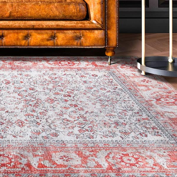 Industrial Red 5x7 Rug, 163-11999-57