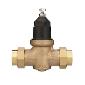 1 in. NR3XL Pressure Reducing Valve with Double Union FNPT Connection Lead Free