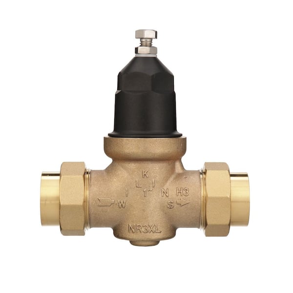 Wilkins 1 in. NR3XL Pressure Reducing Valve with Double Union FNPT Connection Lead Free