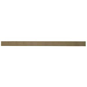 48 in. W x 10.2 in. D x 2 in. H Driftwood Gray Oak Extended Size Floating Shelf