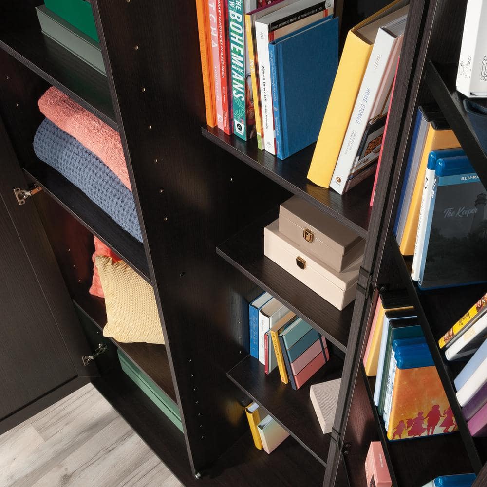 Dakota Oak Adjustable Shelving Office Storage Cabinet