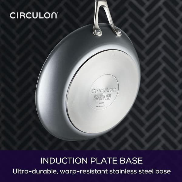 Circulon A1 Series With Scratchdefense Technology 12 Nonstick Induction  Frying Pan Graphite : Target