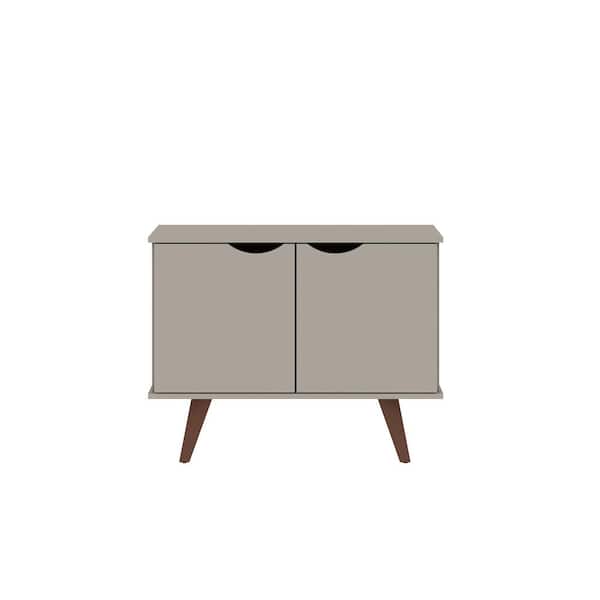 Manhattan Comfort Hampton 33.07 in. Off-White Accent Cabinet