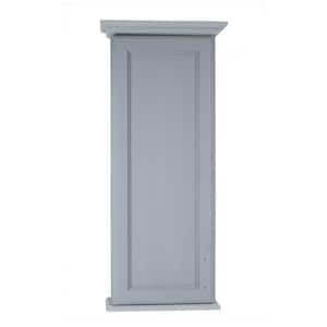 Leesburg 4.25 in. x 15.5 in. x 19.5 in. Primed Gray Bathroom Storage Wall Cabinet