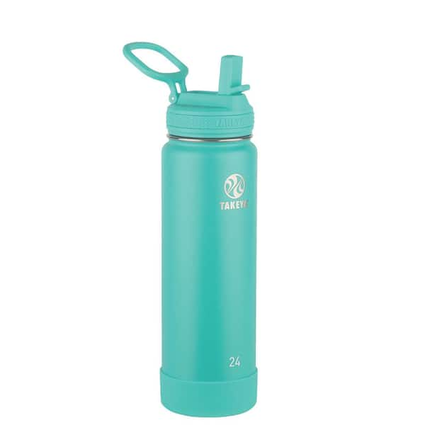 Thermos Guardian Collection 24oz Stainless Steel Hydration Bottle (Lake Blue)