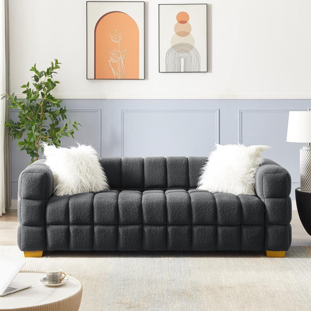 Metal Frame Cojines Para Sofas De Palets Cow Leather Upholstered Seat And  Head Lounge High Back Love Sofa - Buy Lounge High Back Love Sofa,Cow  Leather