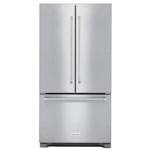 21.9 cu. ft. French Door Refrigerator in Stainless Steel, Counter Depth