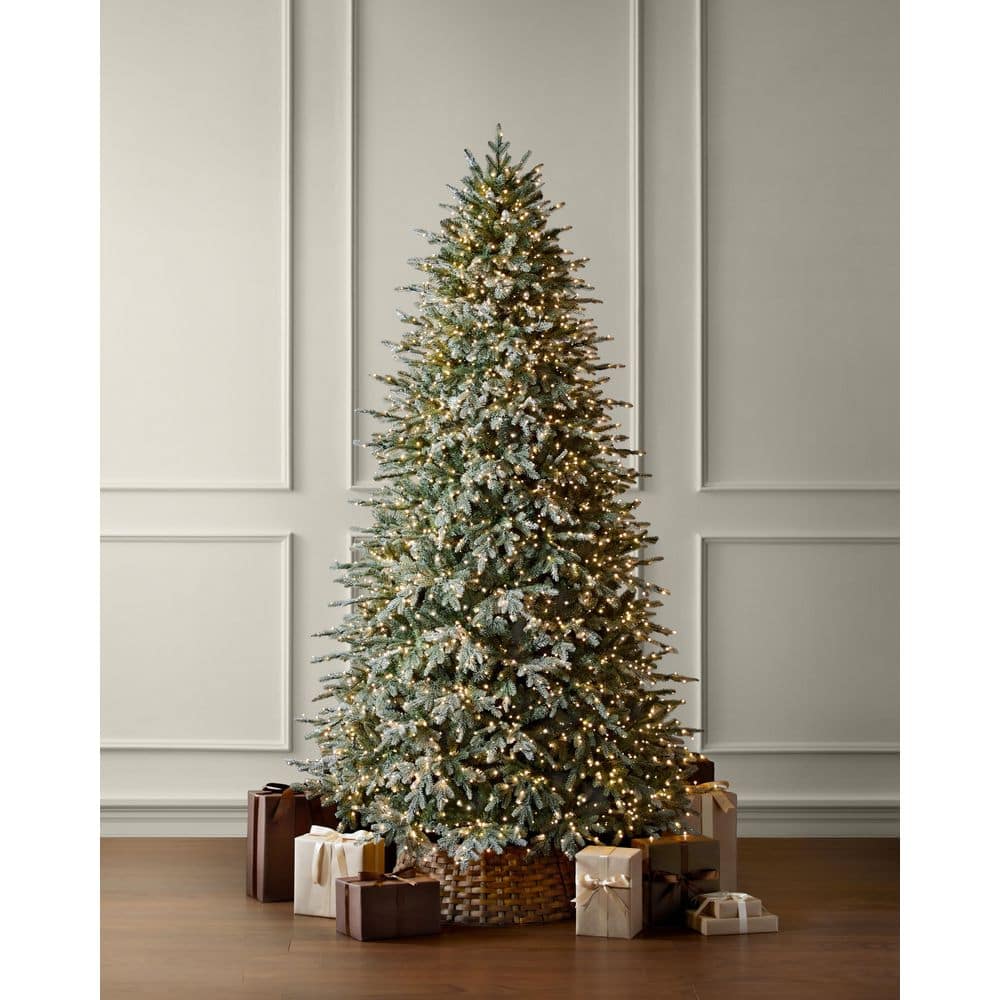 9 ft SMART Grand Duchess Twinkling Balsam Fir Flocked LED Pre-Lit Tree price history on PriceWatchPro