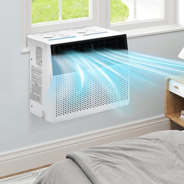 6300 BTU (DOE) 115-Volt Through the Wall AC Cools 250 sq. ft. with Remote in White