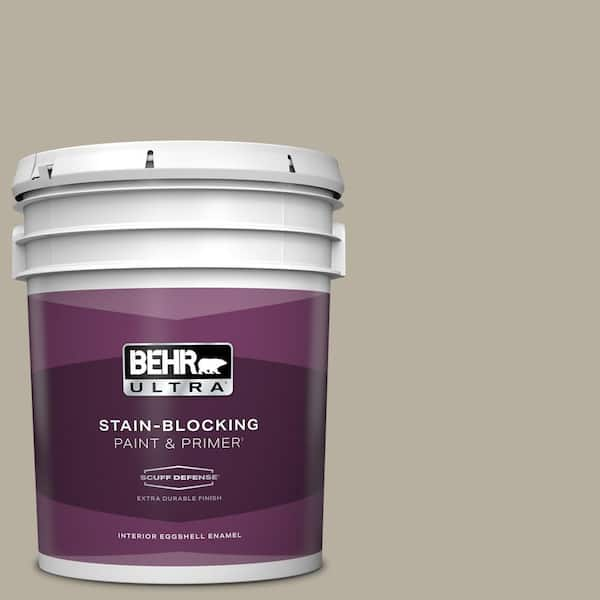 BEHR ULTRA 5 gal. #N320-4 Camping Tent Extra Durable Eggshell Enamel Interior Paint & Primer