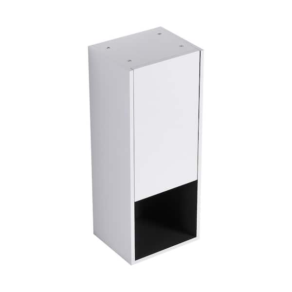 11.81 in. W x 9.81 in. D x 29.5 in. H Bathroom Storage Wall Cabinet in White