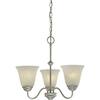 Volume Lighting Hammond 3-Light Nickel Interior Chandelier V2263-62
