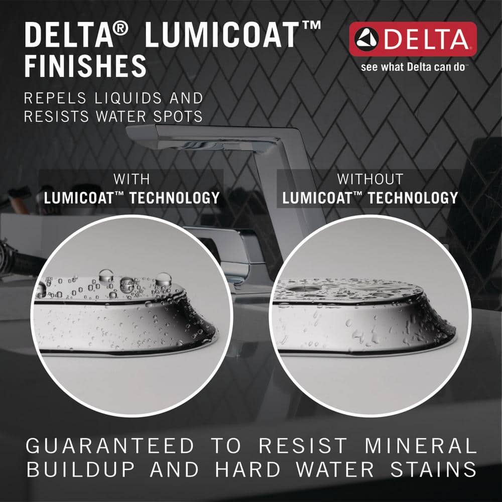 Lumicoat Chrome Single Hole Bathroom Faucet with DIAMOND™ Seal