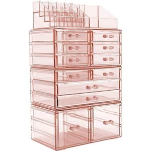Kenney Storage Made Simple Drawer Organizer Bin 4 Compartments in Clear  KN68064P2REM - The Home Depot