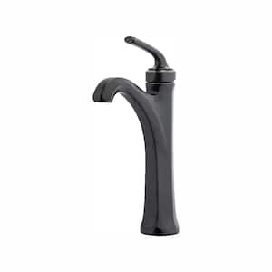 Arterra Single Hole Single-Handle Vessel Bathroom Faucet in Tuscan Bronze