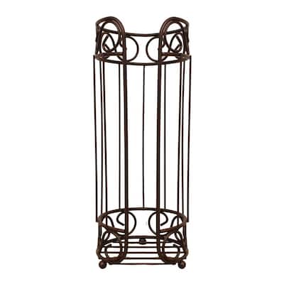 Toilet Paper Holder in Bronze