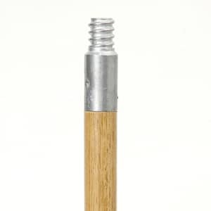 15/16 x 60 in. Wood Replacement Handle with Metal Threaded Tip