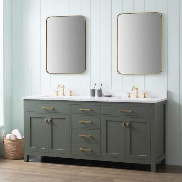 美品✨セオリー　 Pure Double Wc01 ダークグレー　S SUDIO Jasper 72 in. Double Sink Freestanding Bathroom Vanity in