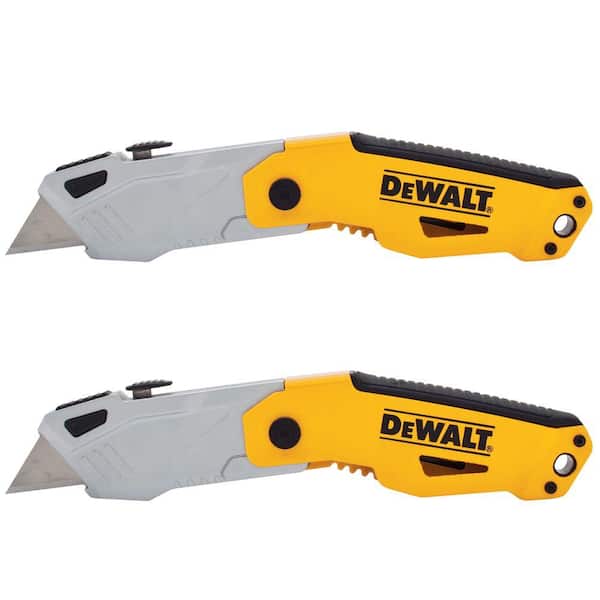 DEWALT Auto-Loading Folding Utility Knife (2-Pack)