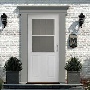 200 Series Partial View ½ Light Storm Door