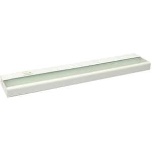 21 in. White LED Under Cabinet Lighting Fixture