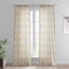 Exclusive Fabrics & Furnishings Suez Bronze Damask Embroidered 50 in. W ...