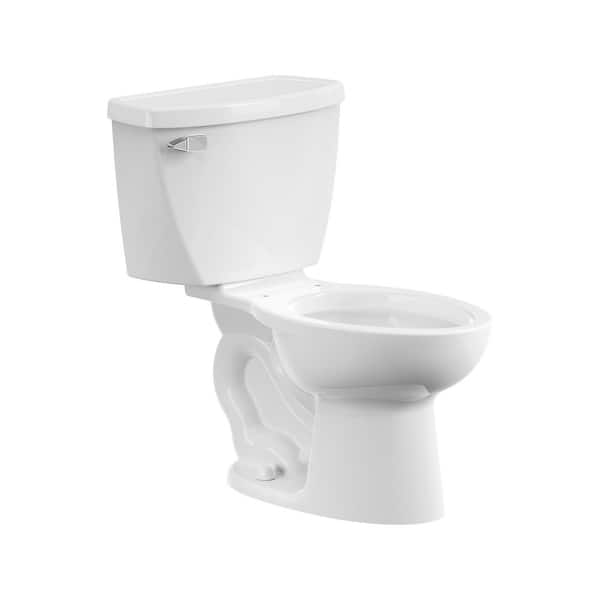 Cadet Pressure-Assisted 2-piece 1.1 GPF Single Flush Elongated Toilet in White, Seat Not Included
