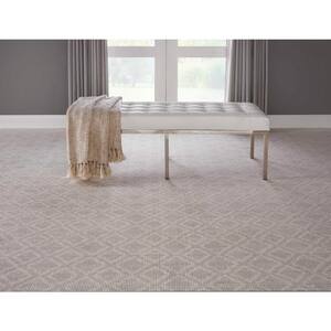 Barcelona - Northridge - Gray 13.2 ft. 35.39 oz. Wool Pattern Installed Carpet