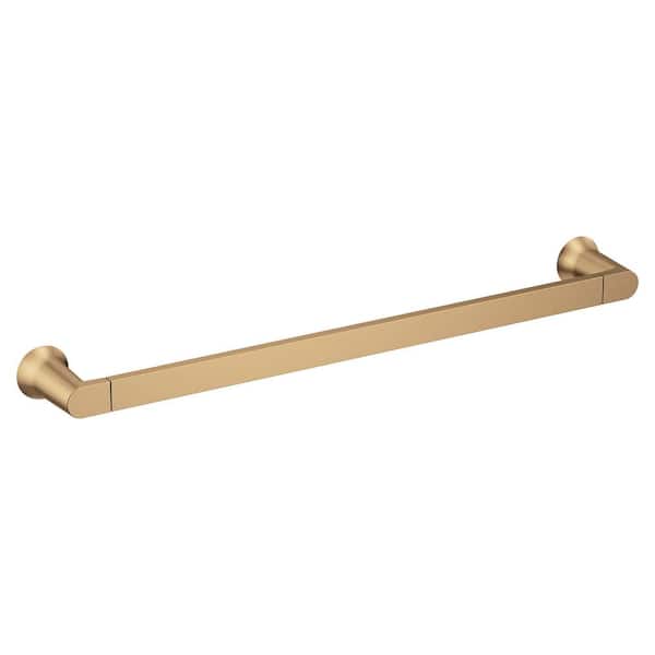 MOEN Genta 18 in. Towel Bar in Bronzed Gold