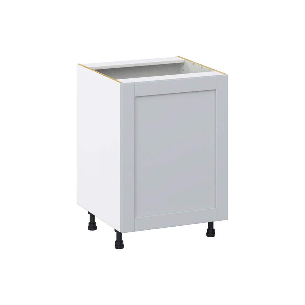 Milton 24 in. W x 24 in. D x 34.5 in. H Assembled Shaker Sink Base Kitchen Cabinet in Light Gray price history on PriceWatchPro