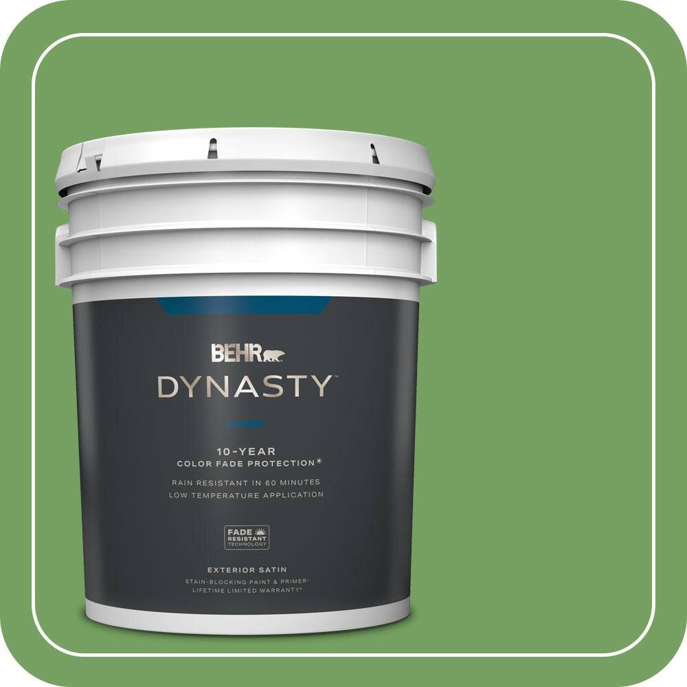 5 gal. #MQ4-47 Parakeet Satin Enamel Exterior Stain-Blocking Paint & Primer price history on PriceWatchPro