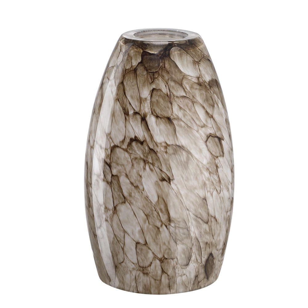 Ding 7.64 in. Brown River Stone Glass Drum Pendant Lamp Shade with 2-1/4 in. Lip Fitter (Not Include) price history on PriceWatchPro