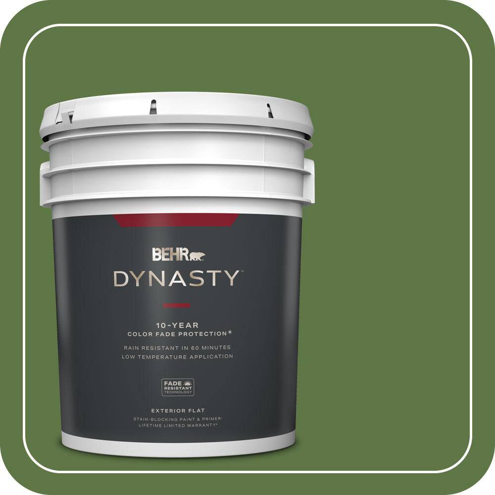 5 gal. #420D-7 Dill Pickle Flat Exterior Stain-Blocking Paint & Primer price history on PriceWatchPro