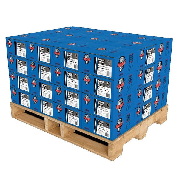 6 x 1-1/4 in. 2 Phillips Bugle Head Coarse Thread Self-Drilling Drywall Screws 25 lbs. Box, 48 Per Pallet