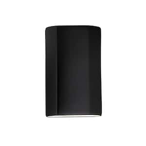Ambiance 1-Light Carbon Matte Black Wall Sconce