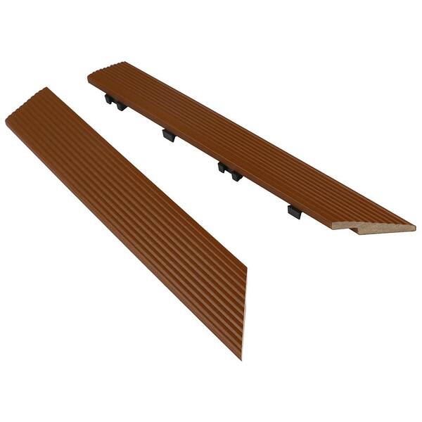 NewTechWood 1/12 ft. x 1 ft. Quick Deck Composite Deck Tile