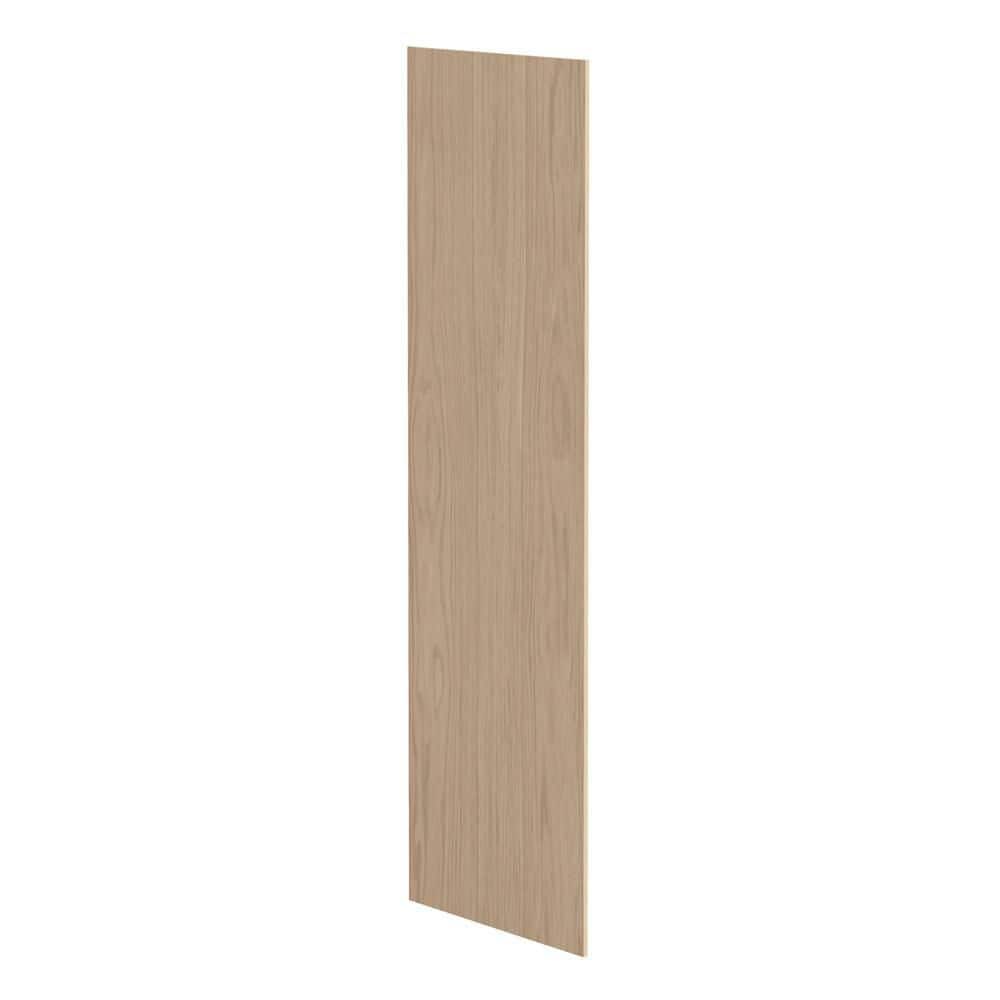 Sinclair 11.25 in. W x 36 in. H x 0.1875 in. D Wall Flush End Panel in Shaker Light Oak price history on PriceWatchPro