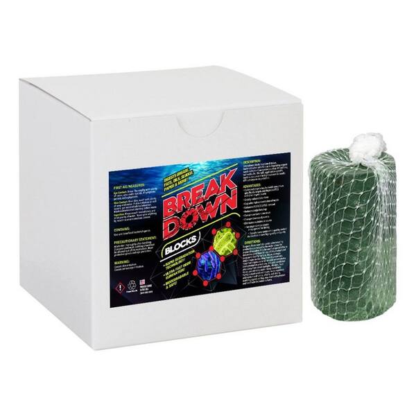 Eco Clean 80 x 5 lbs. Block Pallet Breakdown Enzyme Blocks