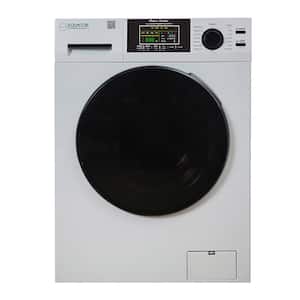 1.62 cu. Ft./15lbs Fully Built-in All-in-One Washer Dryer Combo Ventless 110V in White