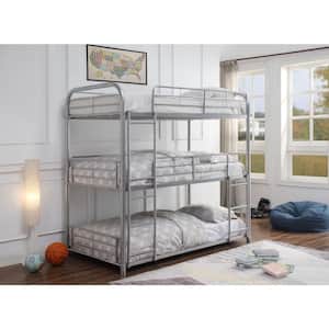 Cairo Silver Triple Twin Bunk Bed