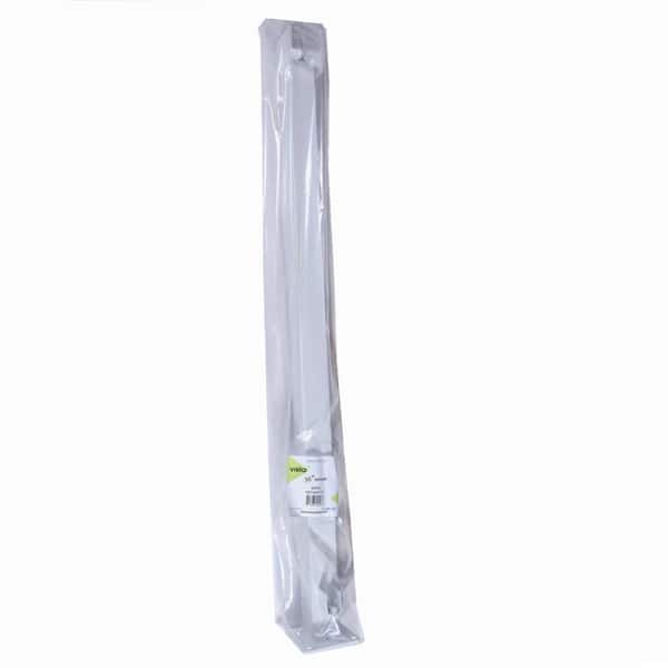 Vista Railing Systems Inc 2 in. x 36 in. x 2 in. Gloss White Aluminum End Post